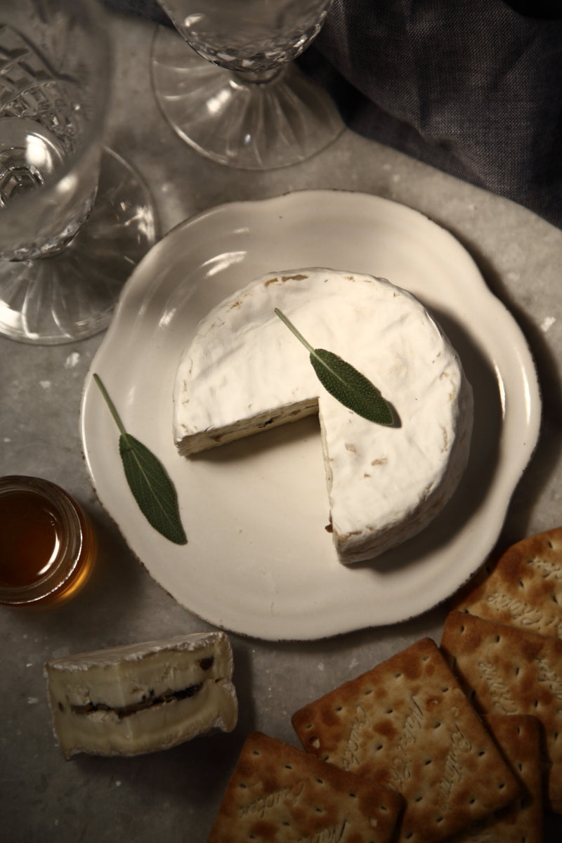 Black Truffle Brie The Spotted Cow Fromagerie