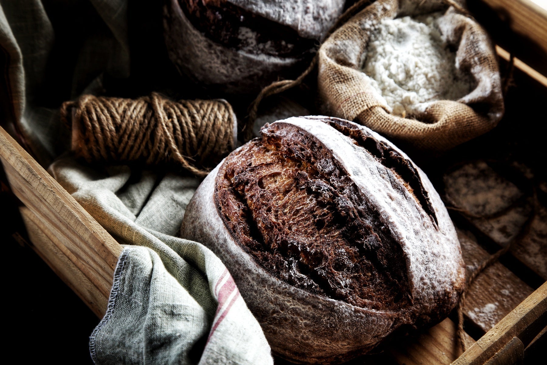 Wholewheat "Miche' Sourdough Loaf